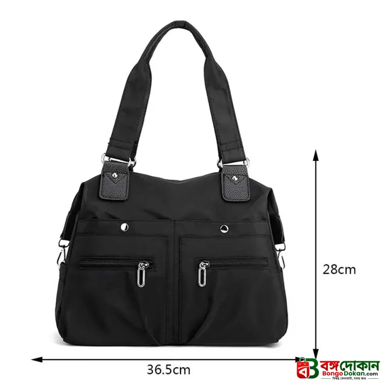 Women's Handbag Solid (black) - বাংলাদেশে সেরা দাম ও আকর্ষণীয় কালেকশন - গ্যালারি