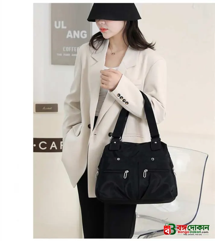 Women's Handbag Solid (black) - বাংলাদেশে সেরা দাম ও আকর্ষণীয় কালেকশন - গ্যালারি