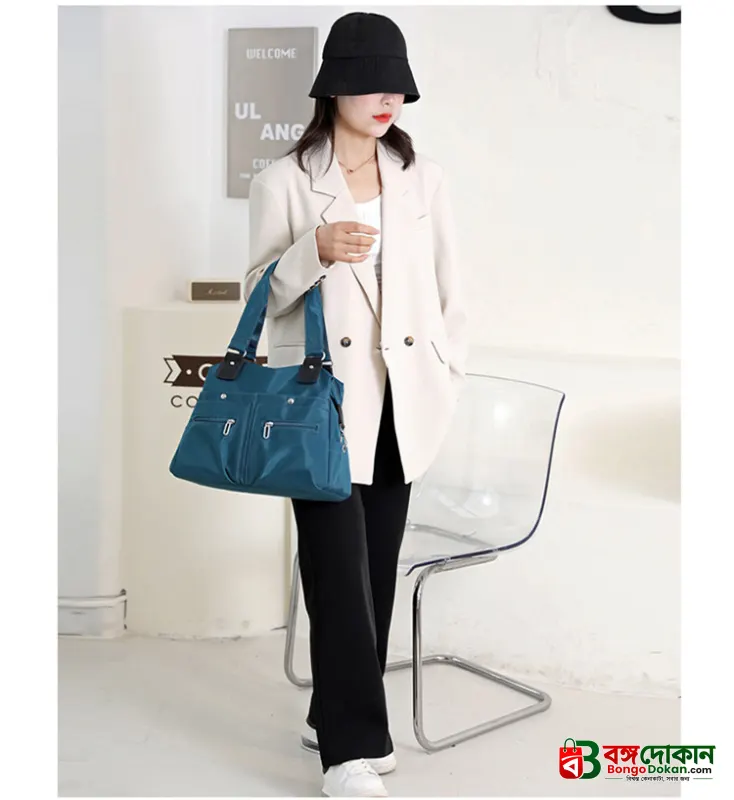 Women's Handbag Solid (Blue) - বাংলাদেশে সেরা দাম ও আকর্ষণীয় কালেকশন - গ্যালারি